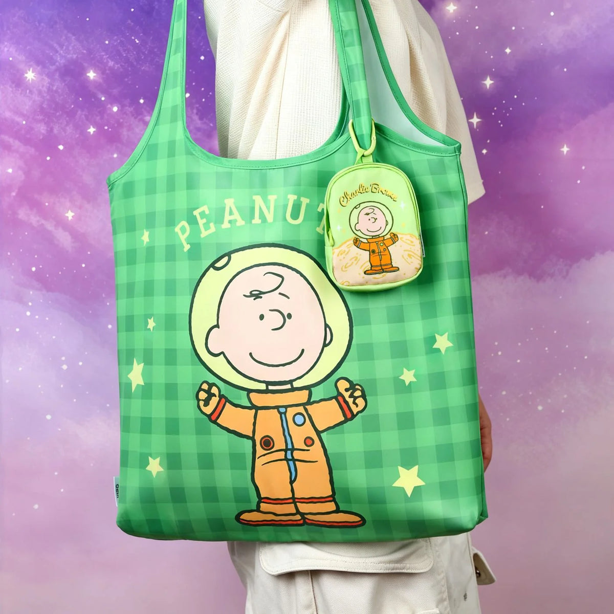 VIPO Peanuts 2 in 1 Eco-Friendly Tote Bag SP37642