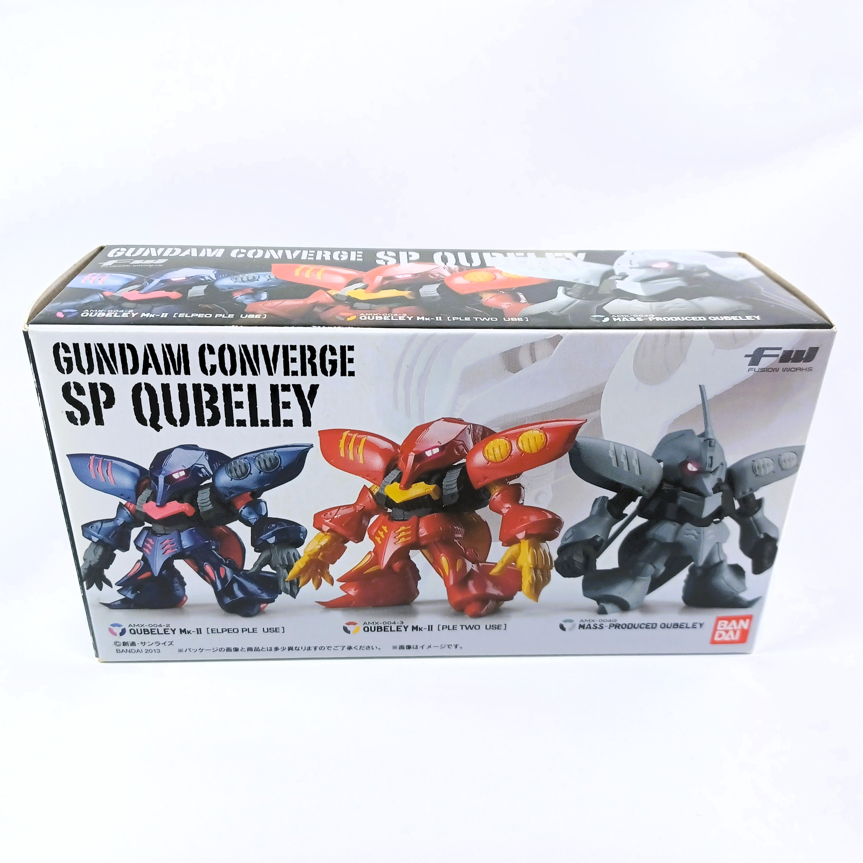 Bandai 2013 FW Gundam Converge SP QUBELEY Set