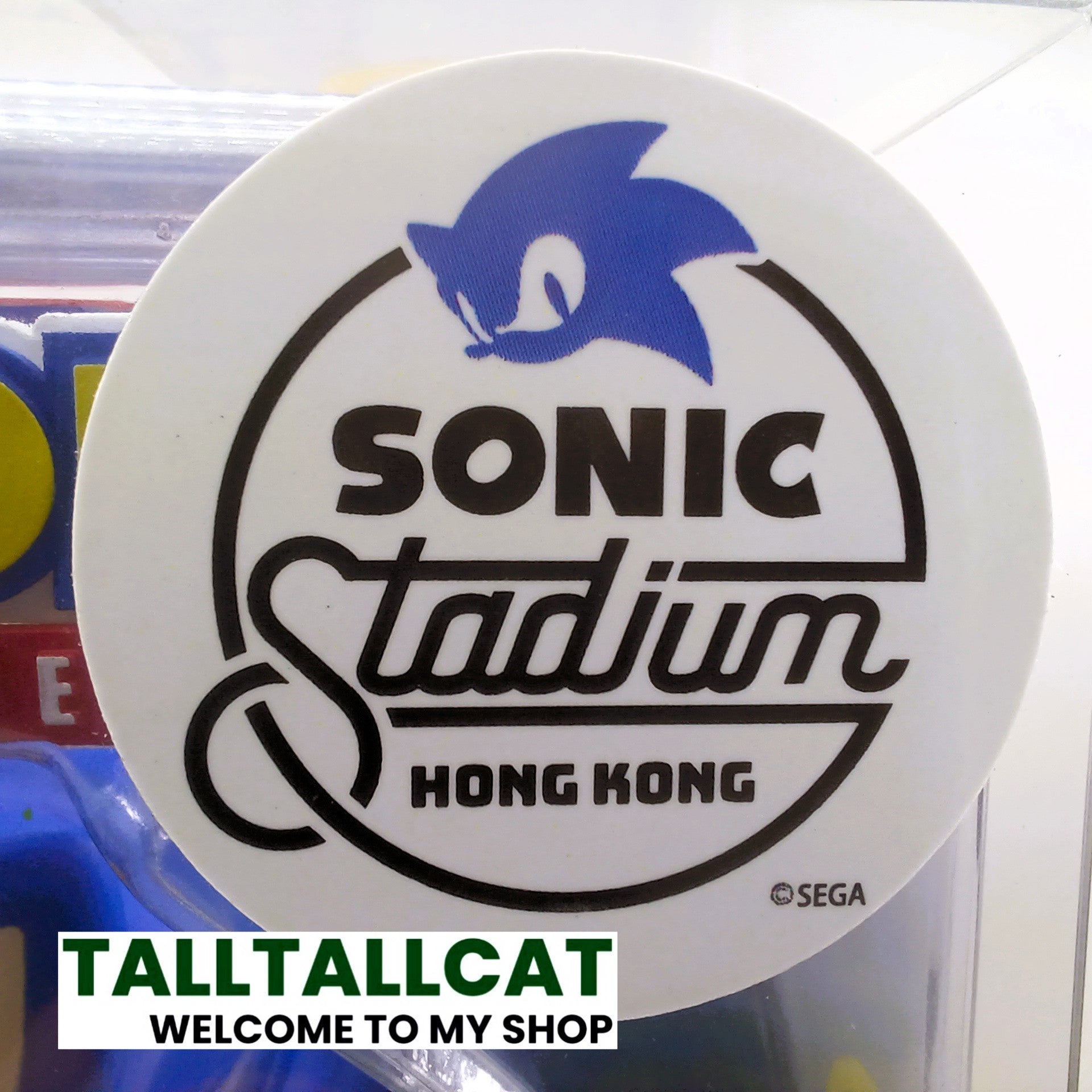 Hot Toys SONIC Stadium HK Ltd Edition Sonic The HedgeHog Sonic & Shadow Cosbaby
