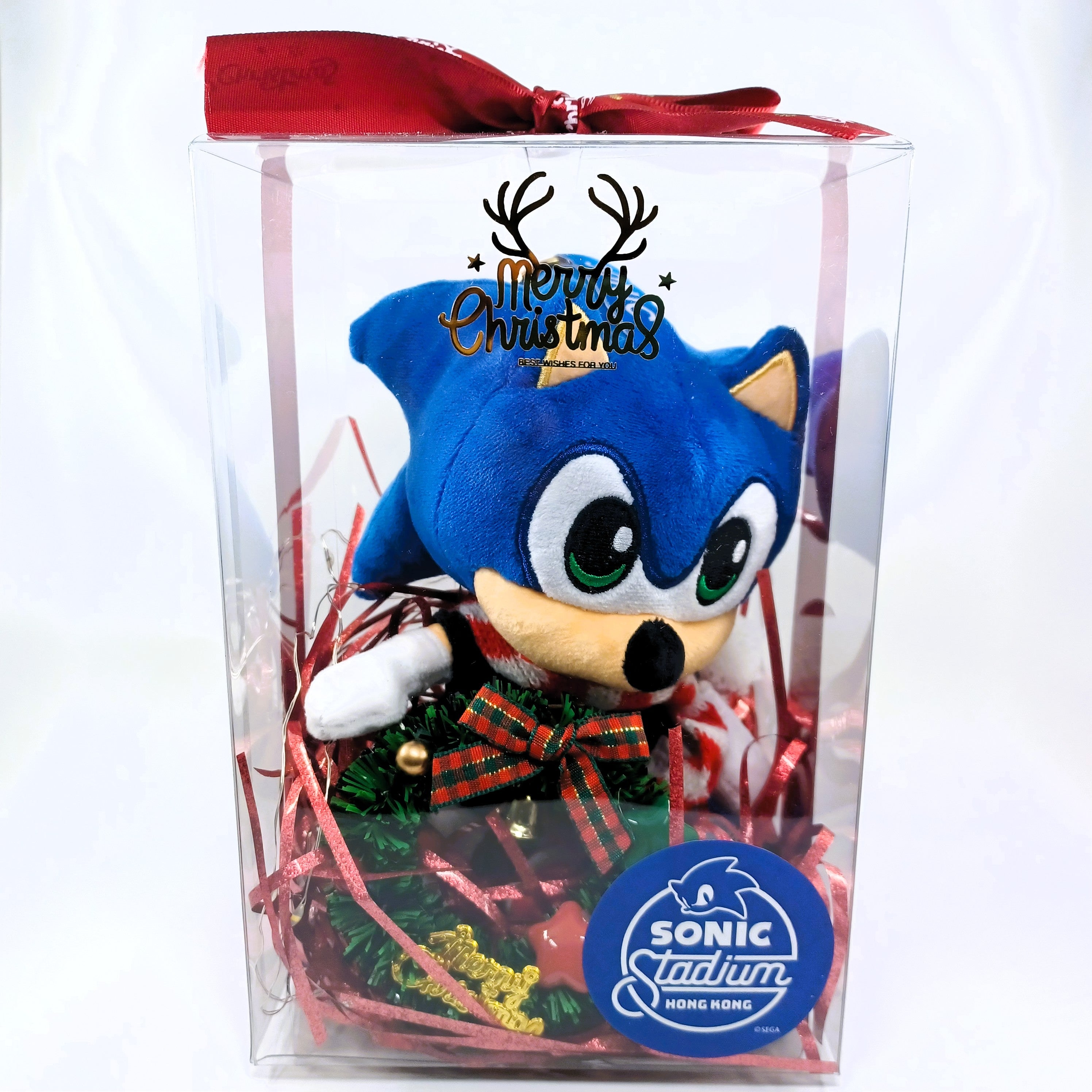 Hong Kong SONIC Stadium 1st Anniversary SONIC & SHADOW Plush Keychain