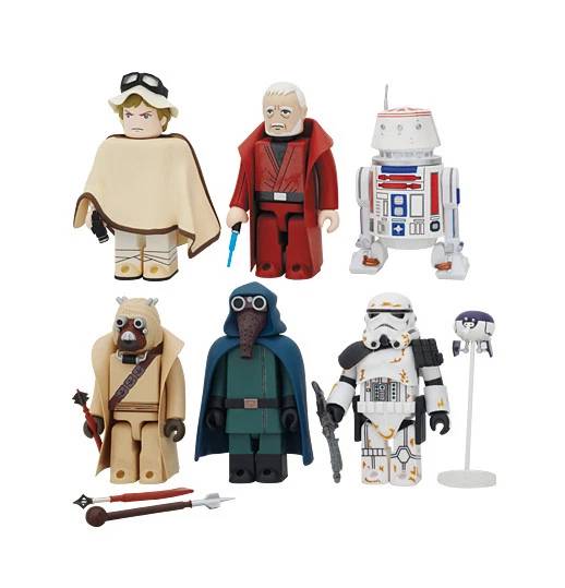 Medicom Toy Star Wars Kubrick DX Series 3 with Landspeeder [ Set of 7 ]