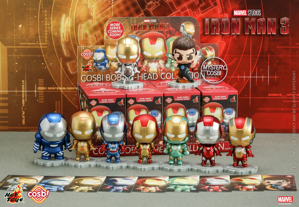 Share Marvel x Hot Toys CBX029 IRON MAN 3 ( Series 2 ) Cosbi Full Box (Case of 8pcs.)