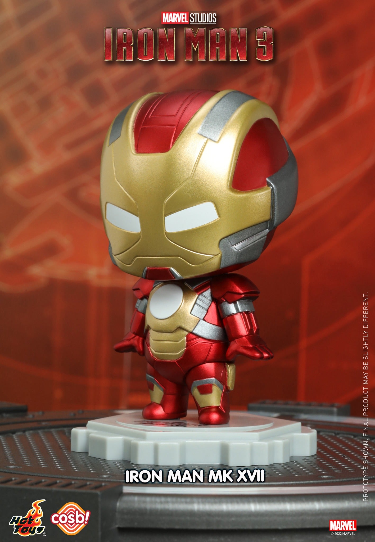 Share Marvel x Hot Toys CBX029 IRON MAN 3 ( Series 2 ) Cosbi Full Box (Case of 8pcs.)