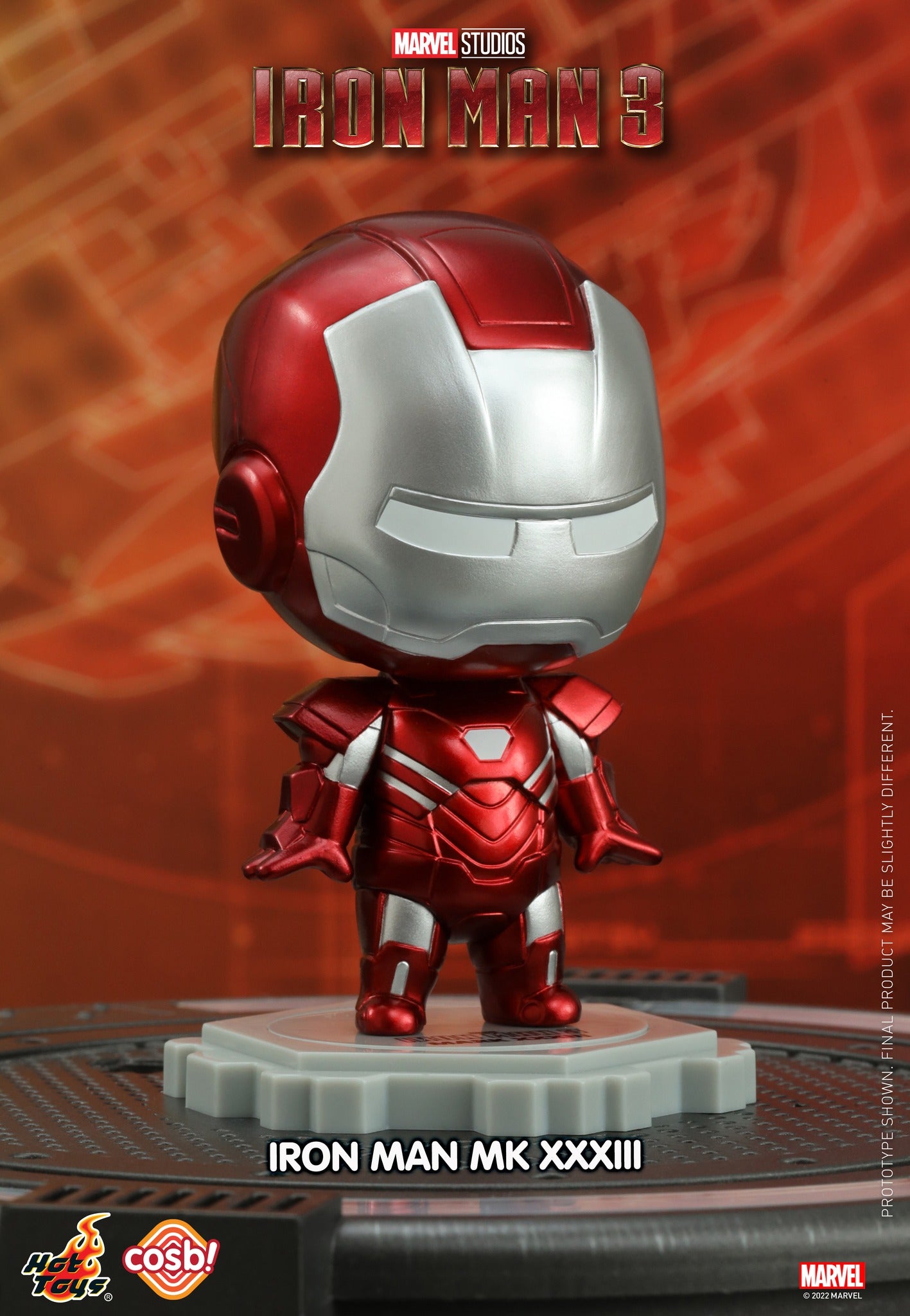 Share Marvel x Hot Toys CBX029 IRON MAN 3 ( Series 2 ) Cosbi Full Box (Case of 8pcs.)