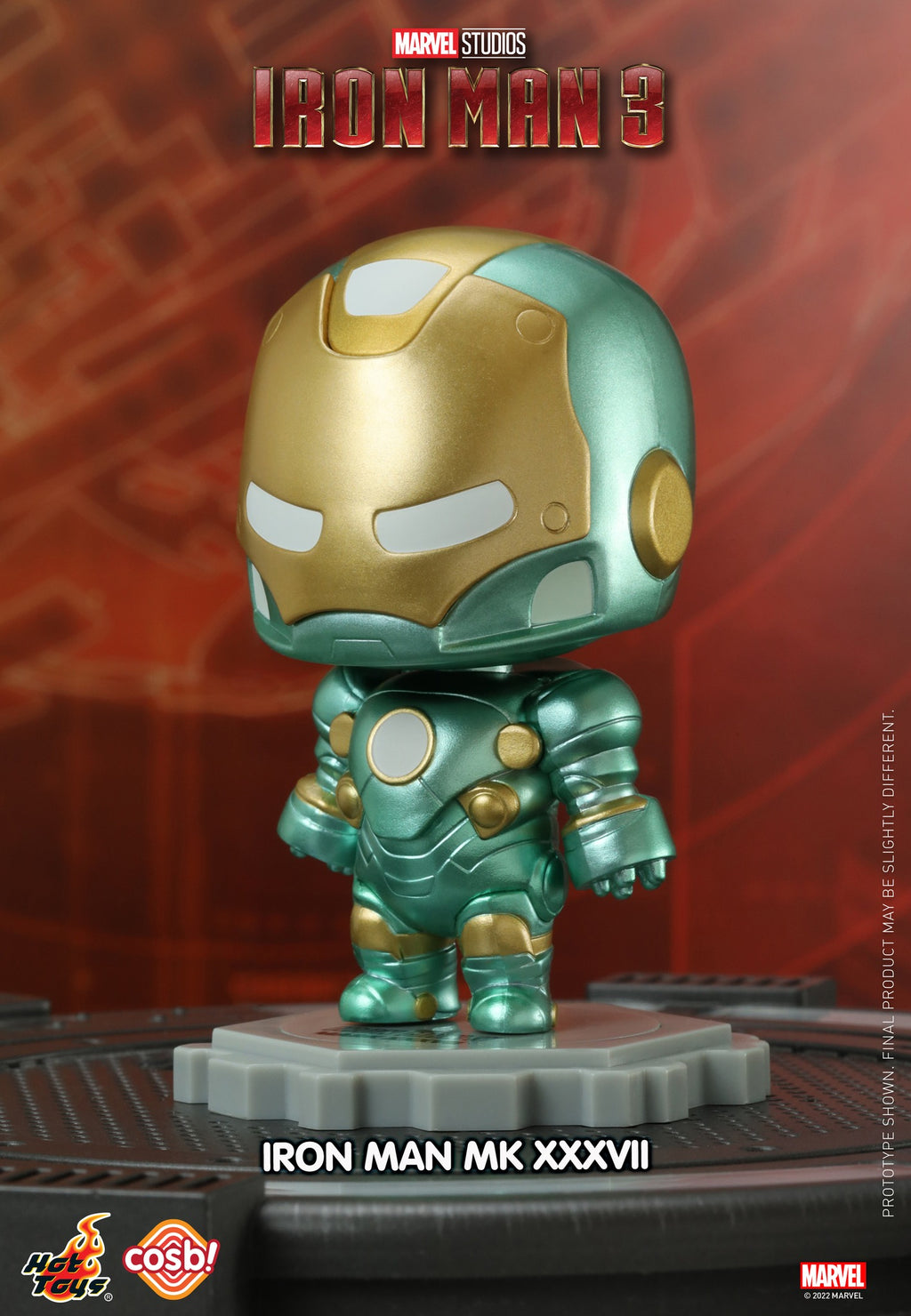 Share Marvel x Hot Toys CBX029 IRON MAN 3 ( Series 2 ) Cosbi Full Box (Case of 8pcs.)