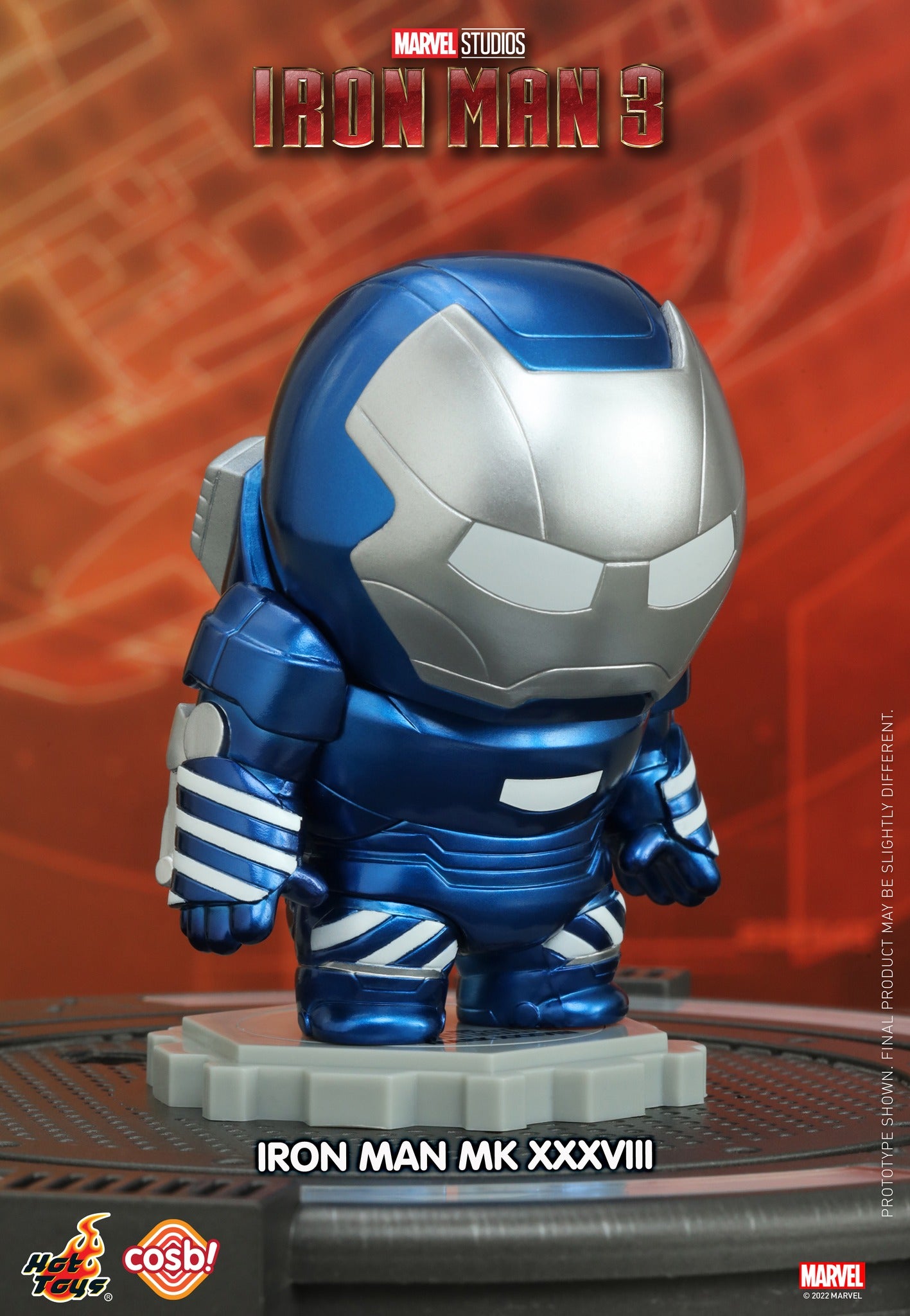 Share Marvel x Hot Toys CBX029 IRON MAN 3 ( Series 2 ) Cosbi Full Box (Case of 8pcs.)