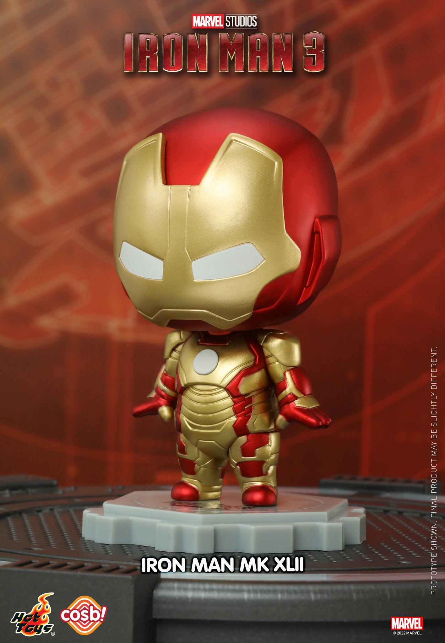 Share Marvel x Hot Toys CBX029 IRON MAN 3 ( Series 2 ) Cosbi Full Box (Case of 8pcs.)