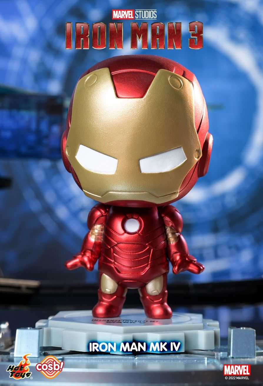 Share Marvel x Hot Toys CBX022 IRON MAN 3 Cosbi Full Box (Case of 8pcs.)