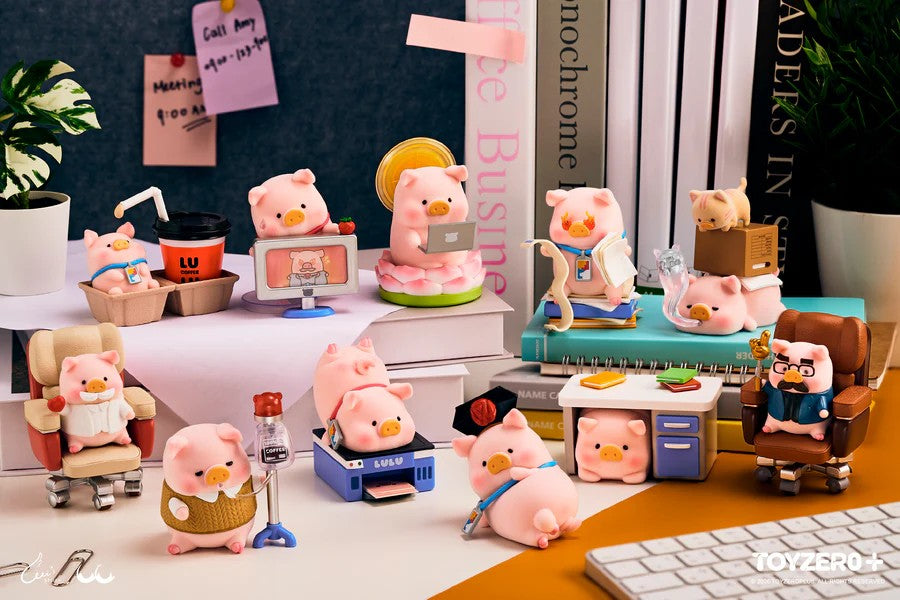 TOYZERO+ LuLu the Piggy - Office Series Full Box (Case of 8pcs.)