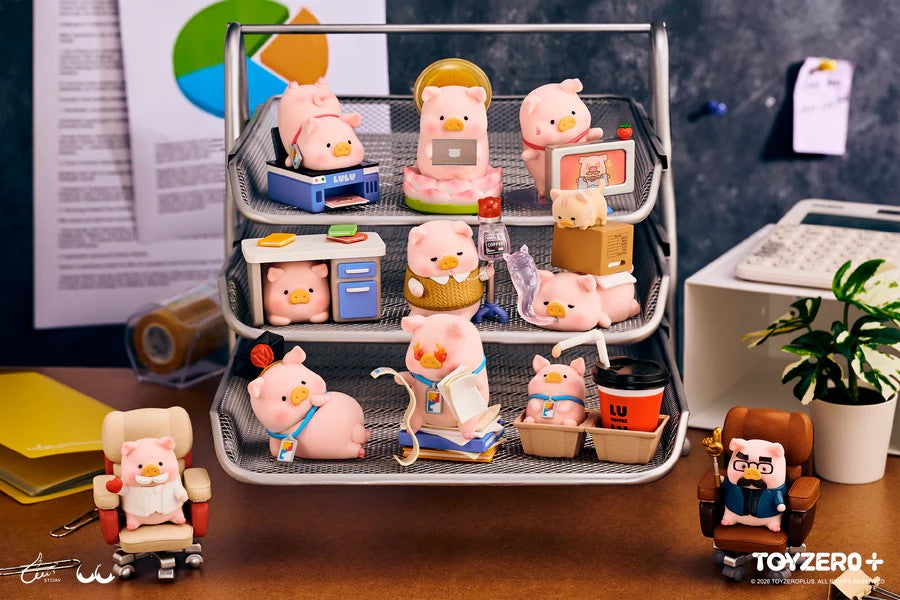 TOYZERO+ LuLu the Piggy - Office Series Full Box (Case of 8pcs.)