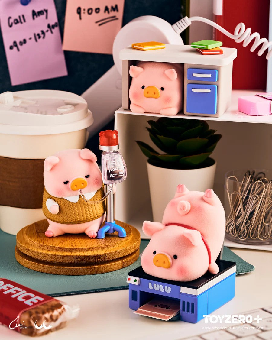 TOYZERO+ LuLu the Piggy - Office Series Full Box (Case of 8pcs.)