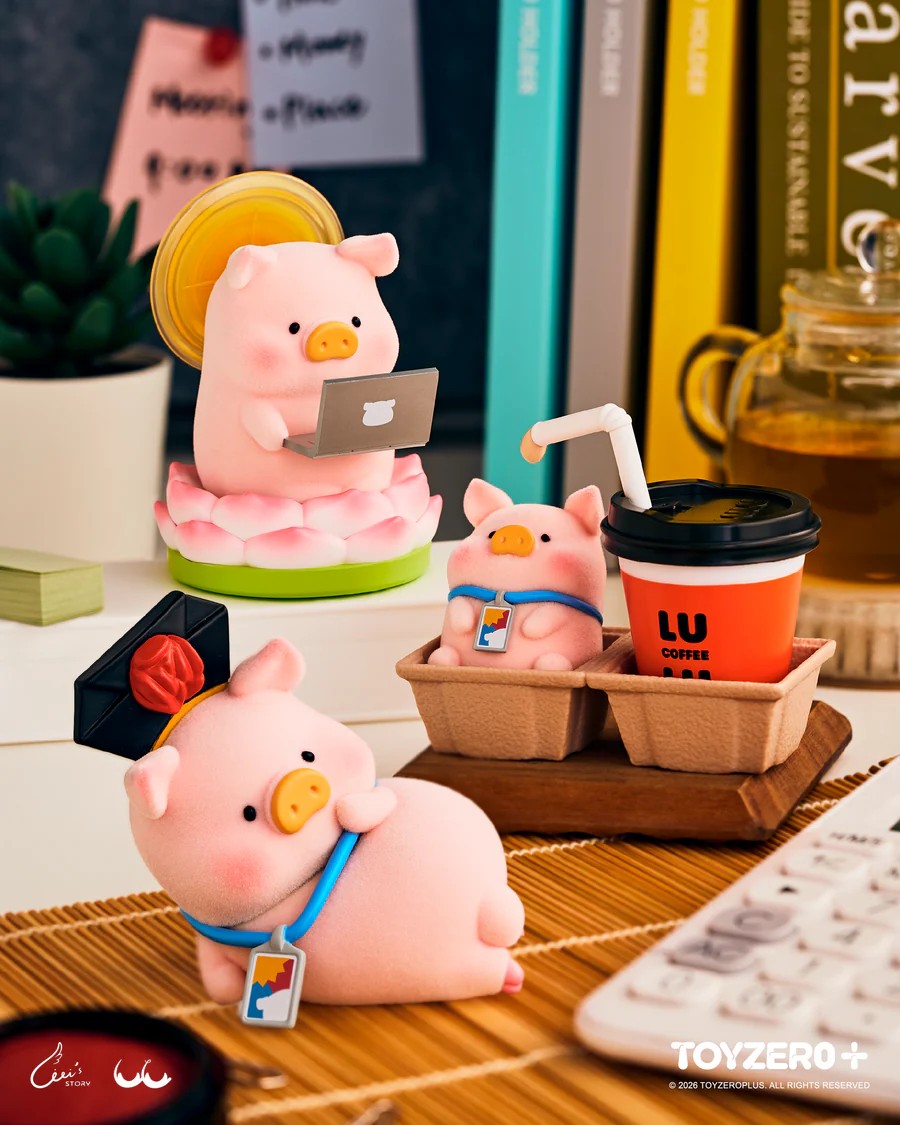 TOYZERO+ LuLu the Piggy - Office Series Full Box (Case of 8pcs.)