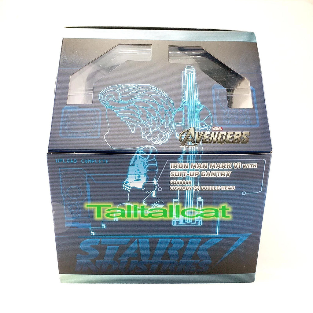Marvel x Hot Toys The Avengers COSB869 Iron Man Mk VI with Suit-Up Gantry Cosbaby