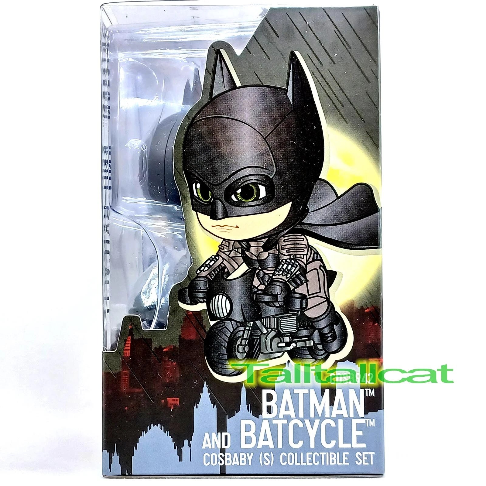 DC Comics x Hot Toys The Batman COSB942 BATMAN AND BATCYCLE Cosbaby