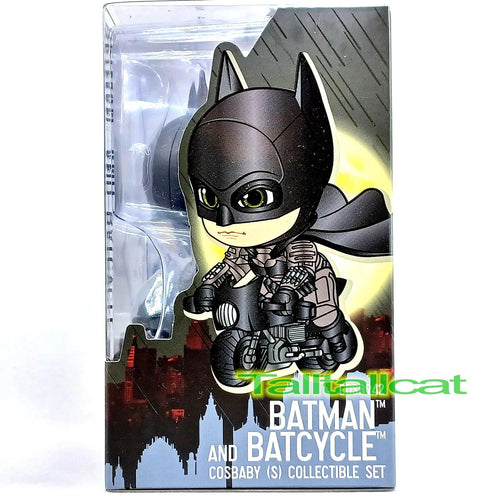 DC Comics x Hot Toys The Batman COSB942 BATMAN AND BATCYCLE Cosbaby