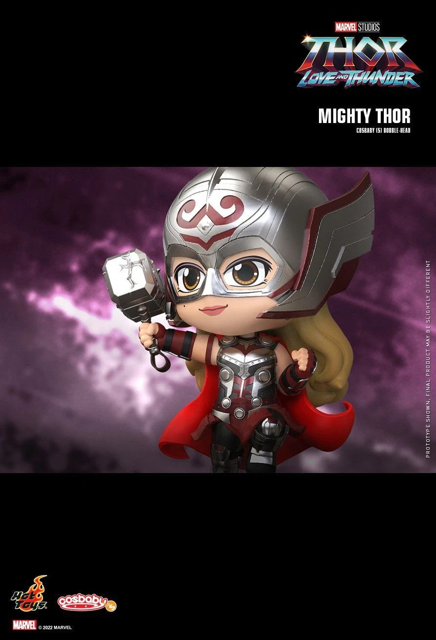 Marvel x Hot Toys THOR: LOVE & THUNDER COSB953 ( MIGHTY THOR ) Cosbaby