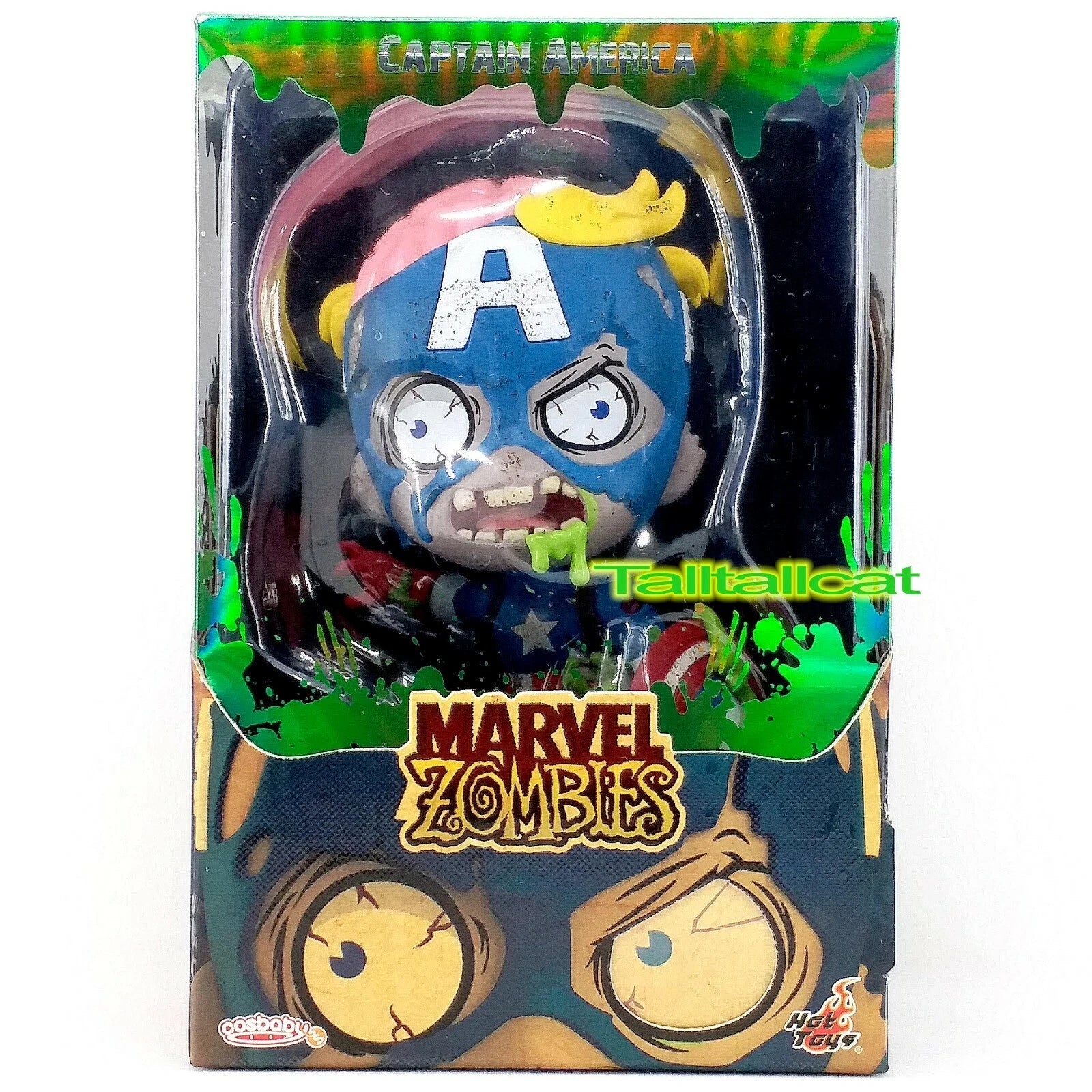 Hot Toys MARVEL ZOMBIES COSB818 ( Captain America ) Cosbaby