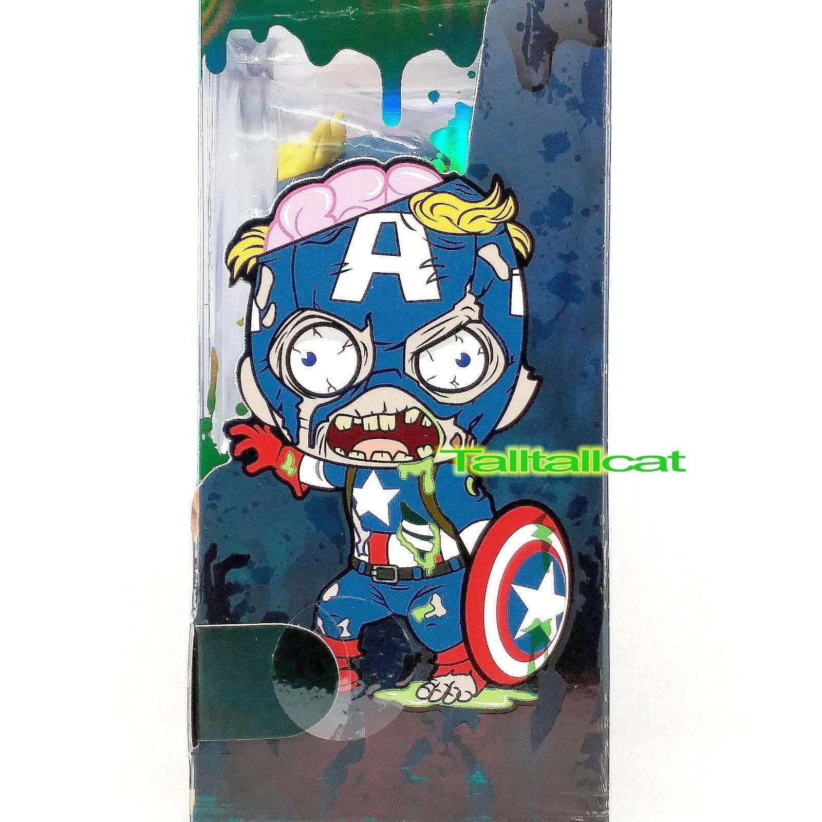 Hot Toys MARVEL ZOMBIES COSB818 ( Captain America ) Cosbaby