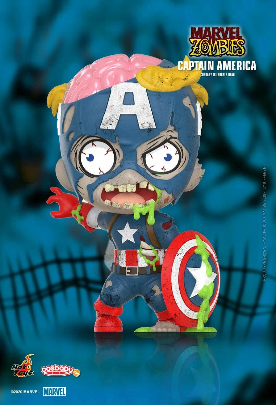 Hot Toys MARVEL ZOMBIES COSB818 ( Captain America ) Cosbaby