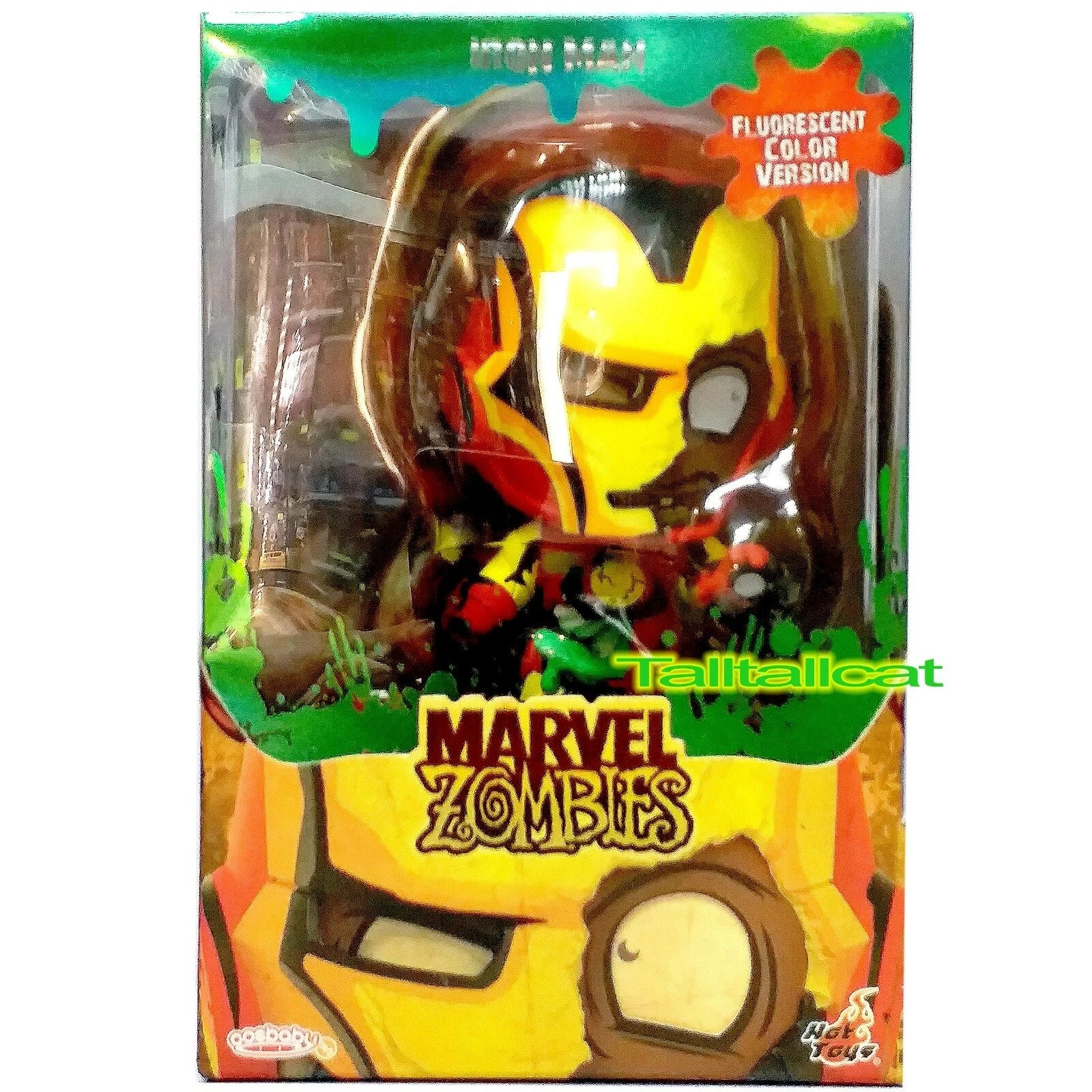 Hot Toys MARVEL ZOMBIES COSB835 Iron Man (Fluorescent Color Ver.) Cosbaby