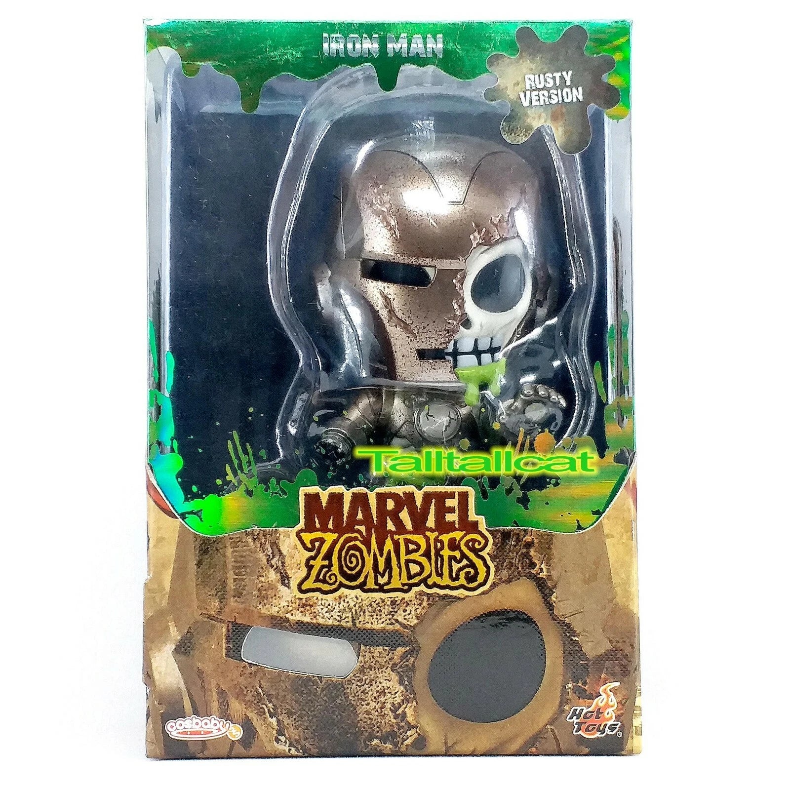 Hot Toys MARVEL ZOMBIES COSB836 Iron Man ( Rusty Version ) Cosbaby