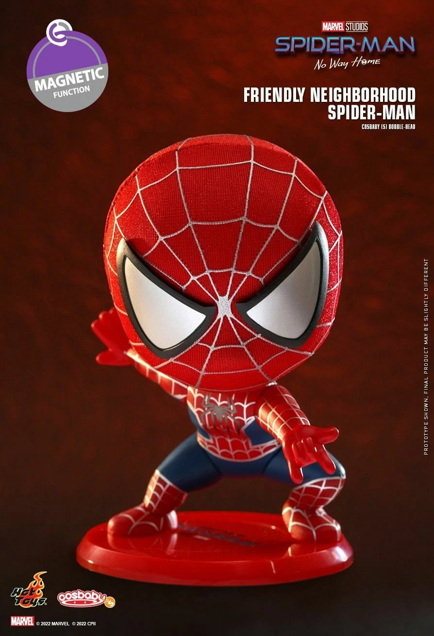 Marvel x Hot Toys Spider-Man NO WAY HOME COSB957 Friendly Neighborhood Spider-Man Cosbaby