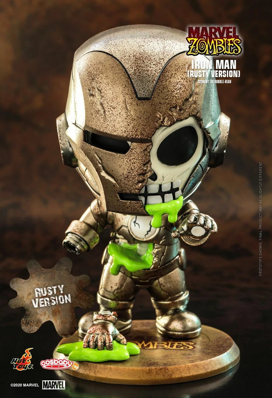 Hot Toys MARVEL ZOMBIES COSB836 Iron Man ( Rusty Version ) Cosbaby