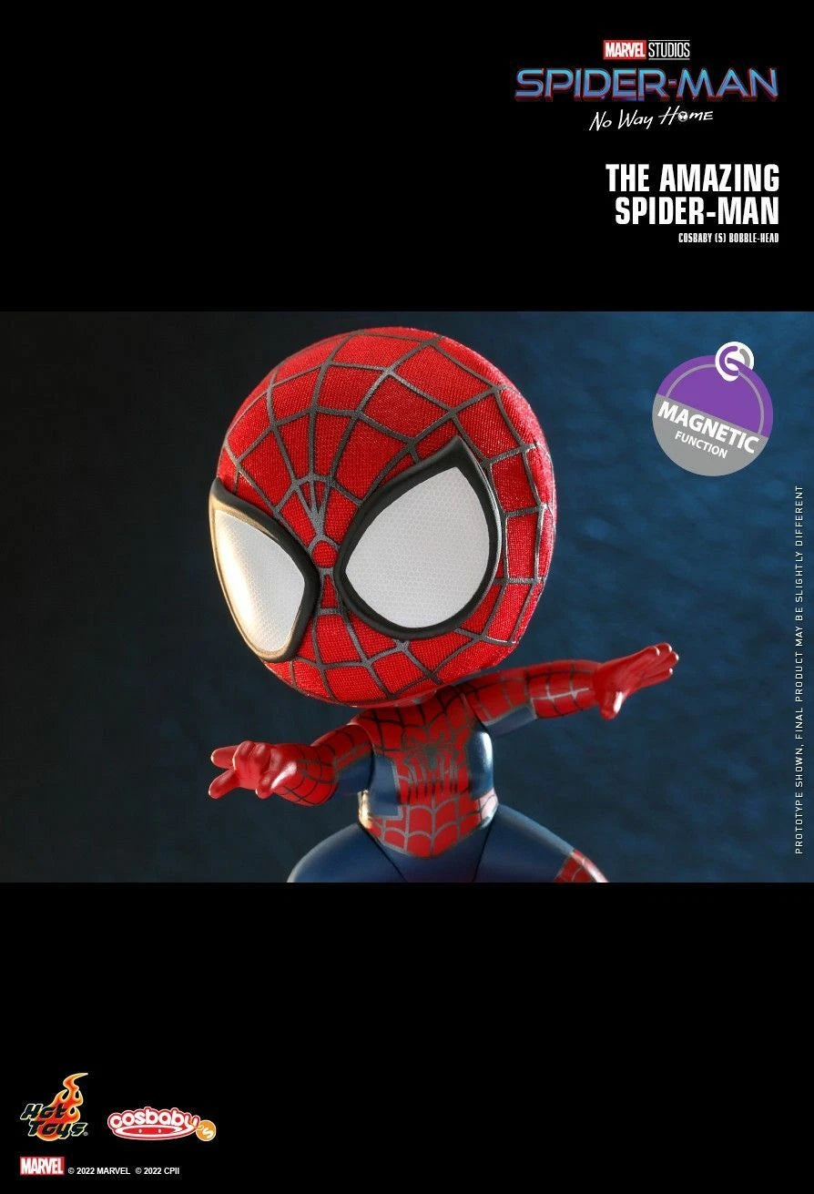 Marvel x Hot Toys Spider-Man NO WAY HOME COSB956 The Amazing Spider-Man Cosbaby
