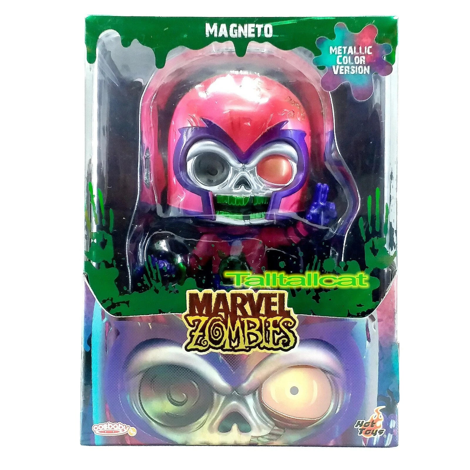 Hot Toys MARVEL ZOMBIES COSB837 Magneto (Metallic Color Ver.) Cosbaby