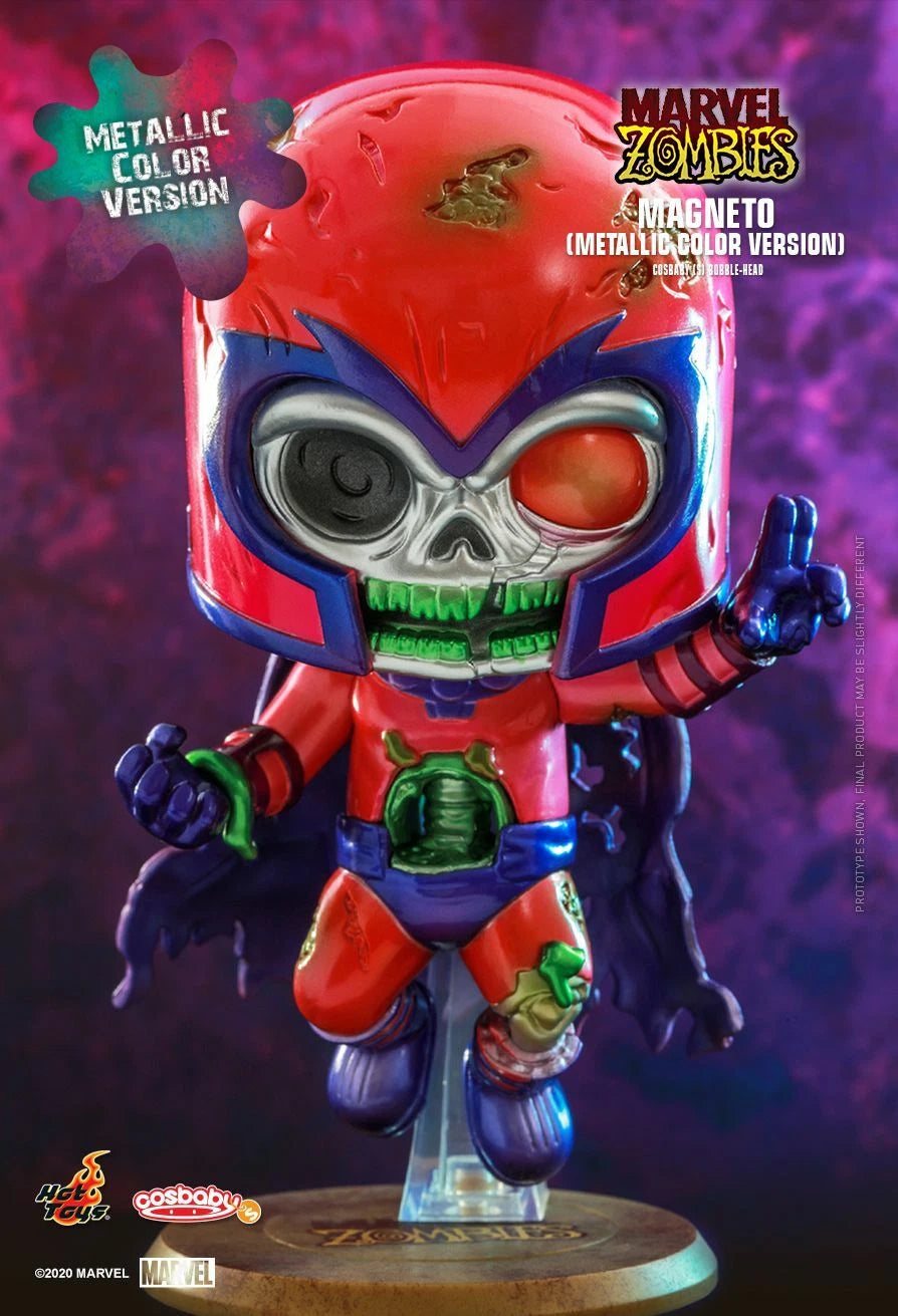 Hot Toys MARVEL ZOMBIES COSB837 Magneto (Metallic Color Ver.) Cosbaby