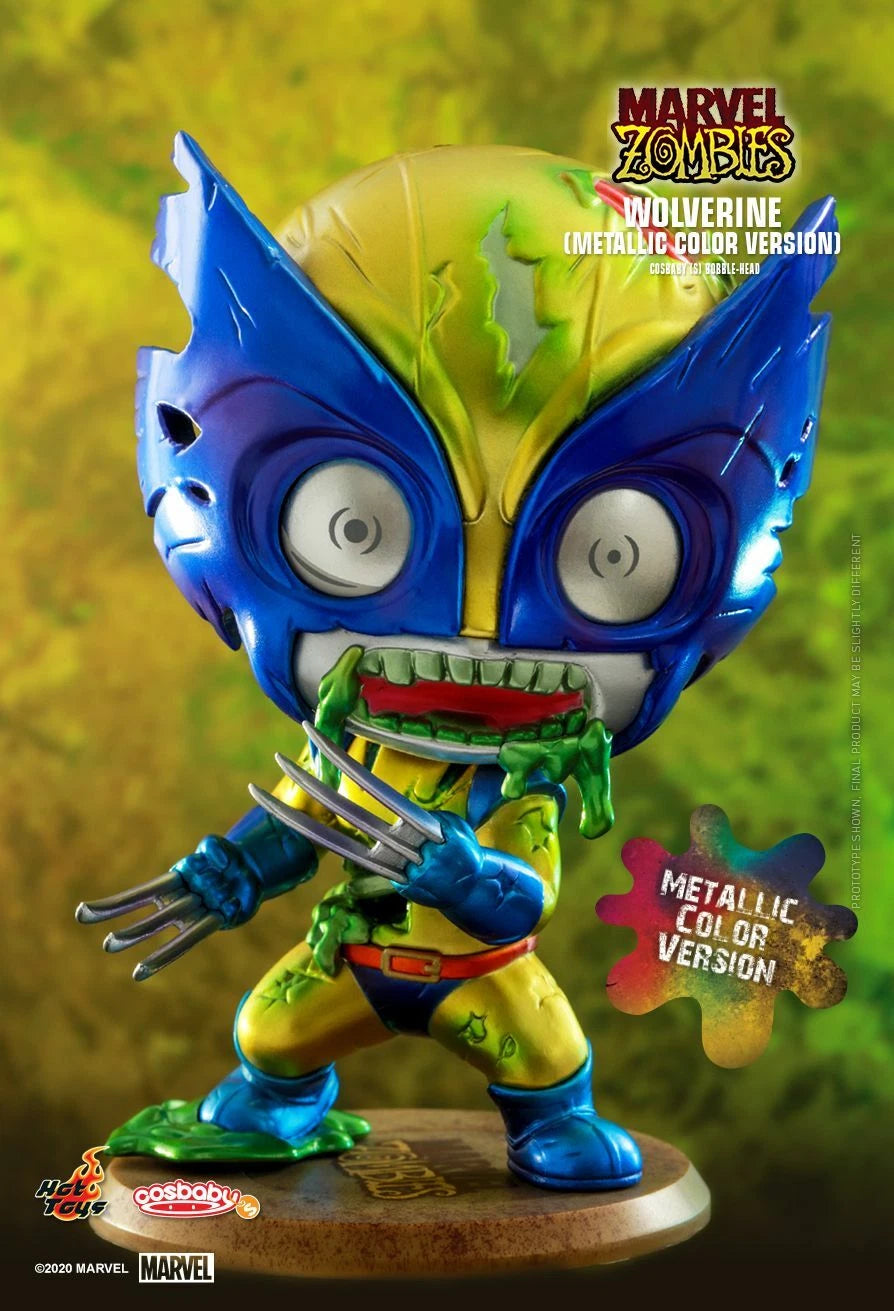 Hot Toys MARVEL ZOMBIES COSB838 Wolverine (Metallic Color Ver.) Cosbaby