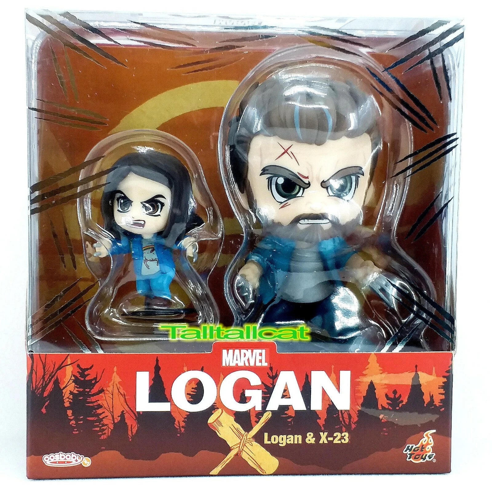 Marvel x Hot Toys COSB792 Cosbaby ( LOGAN & X-23 ) Collectible BoxSet