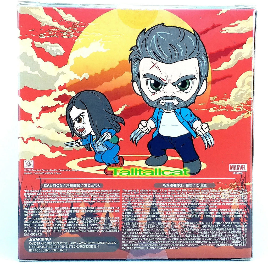 Marvel x Hot Toys COSB792 Cosbaby ( LOGAN & X-23 ) Collectible BoxSet