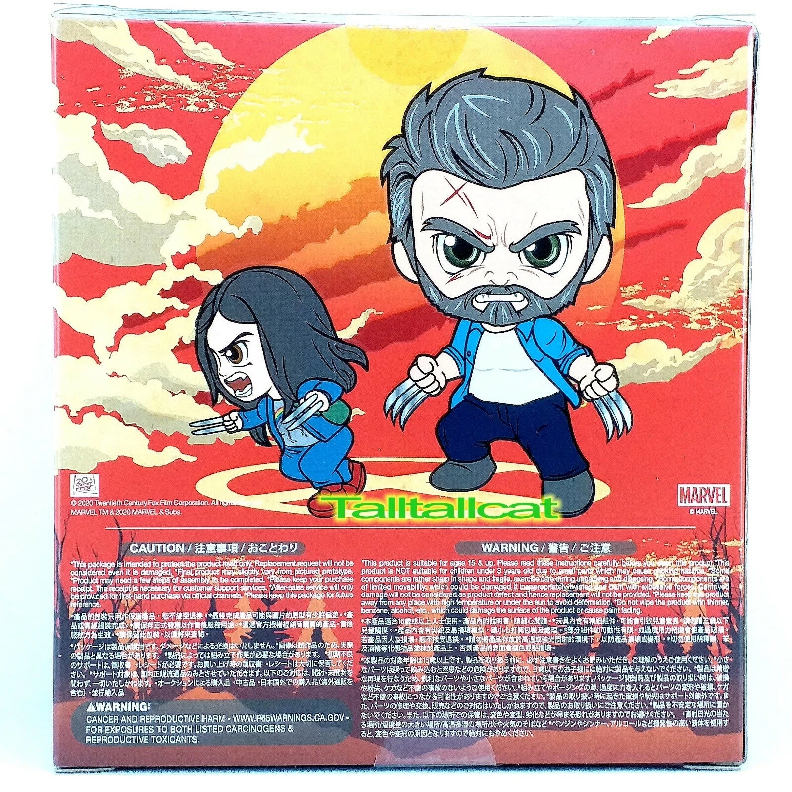 Marvel x Hot Toys COSB792 Cosbaby ( LOGAN & X-23 ) Collectible BoxSet