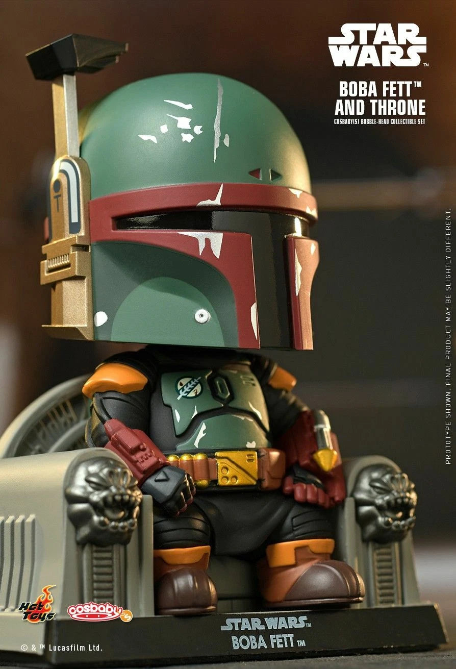 Hot Toys STAR WARS The Book of Boba Fett COSB928 Boba Fett & Throne Cosbaby