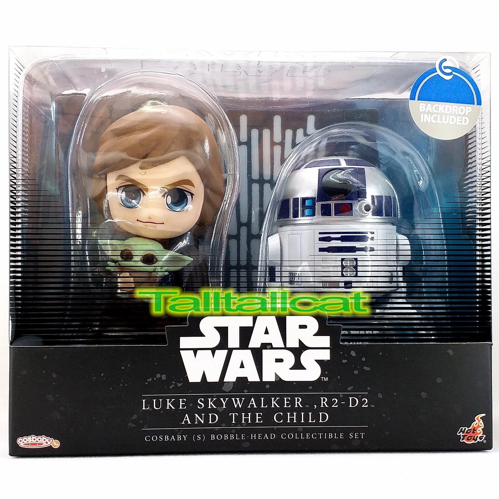 Hot Toys STAR WARS The Mandalorian COSB866 Luke, R2-D2 & The Child Cosbaby