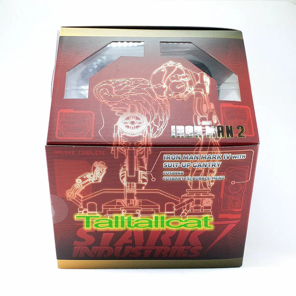 Marvel x Hot Toys Iron Man 2 COSB868 Iron Man Mk IV with Suit-Up Gantry Cosbaby