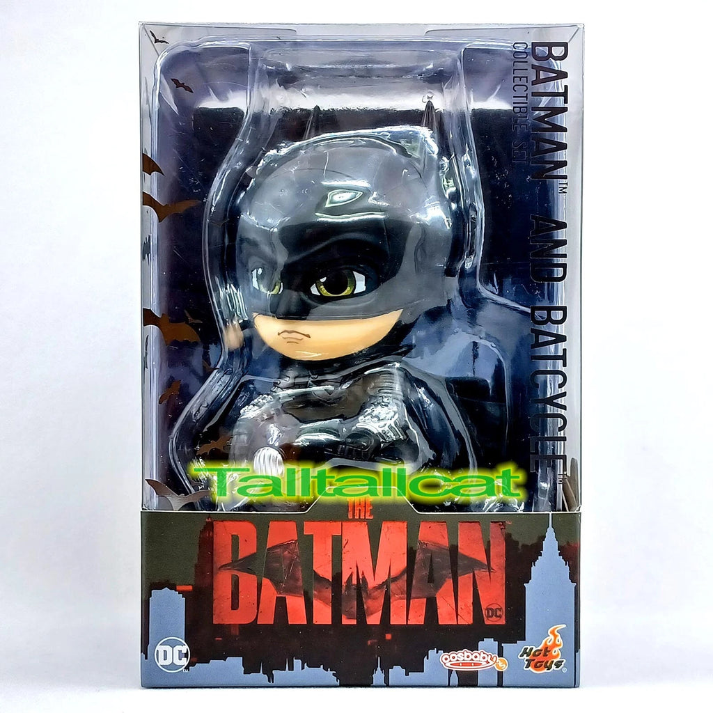 DC Comics x Hot Toys The Batman COSB942 BATMAN AND BATCYCLE Cosbaby