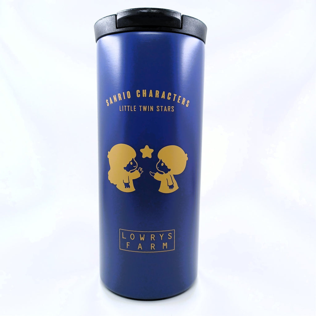 2020 Hong Kong 7-eleven x LOWRYS FARM x SANRIO 350ml LITTLE TWIN STARS & HELLO KITTY Stainless Steel Thermal Mug