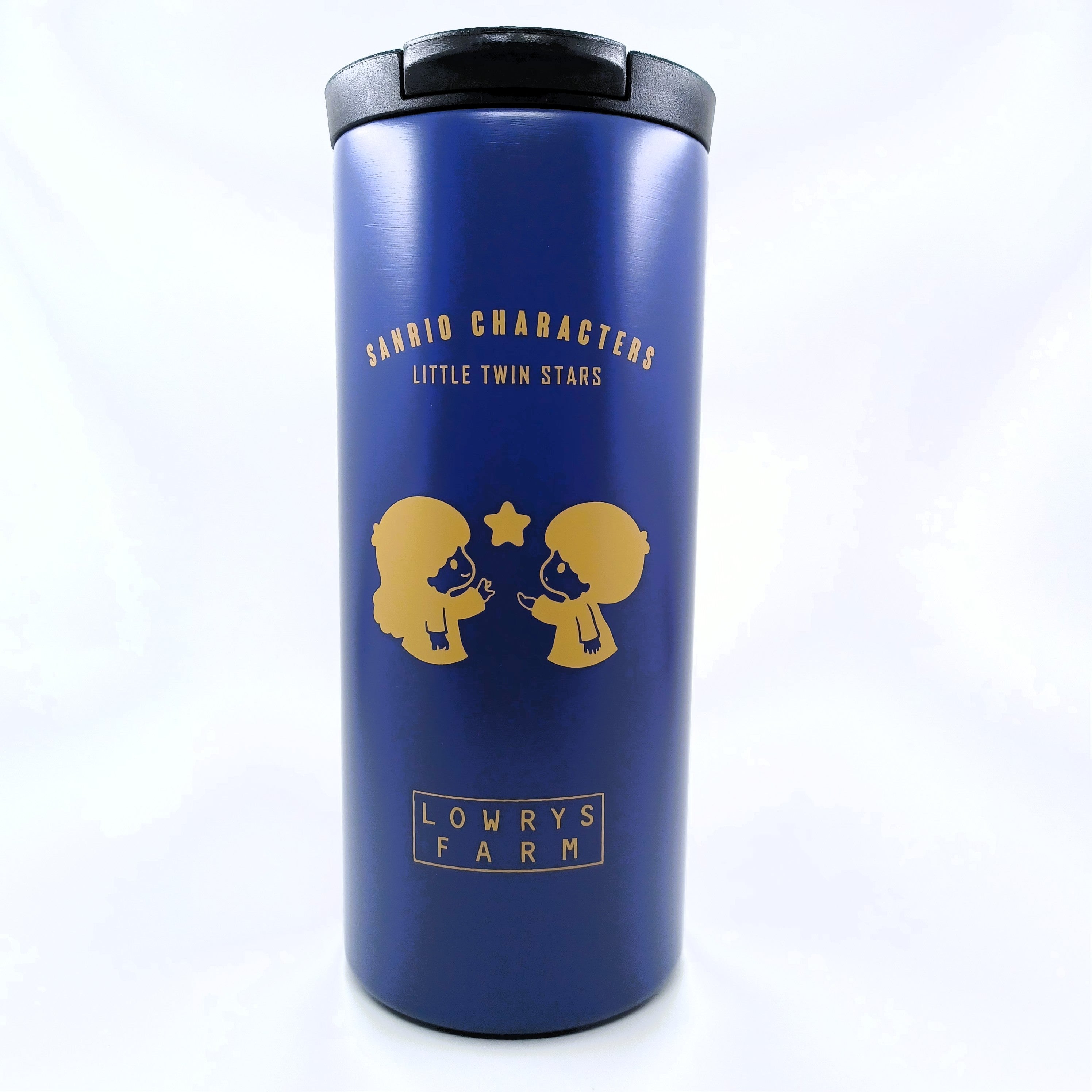 2020 Hong Kong 7-eleven x LOWRYS FARM x SANRIO 350ml LITTLE TWIN STARS & HELLO KITTY Stainless Steel Thermal Mug